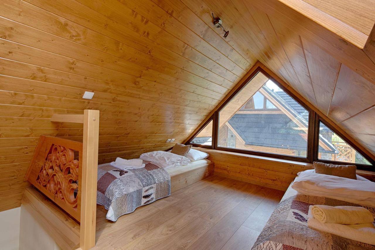 Tatrzanskie Echo Domki Regionalne Z Dwoma Lazienkami, Placem Zabaw I Przepieknym Widokiem Na Tatry Villa Zakopane Buitenkant foto